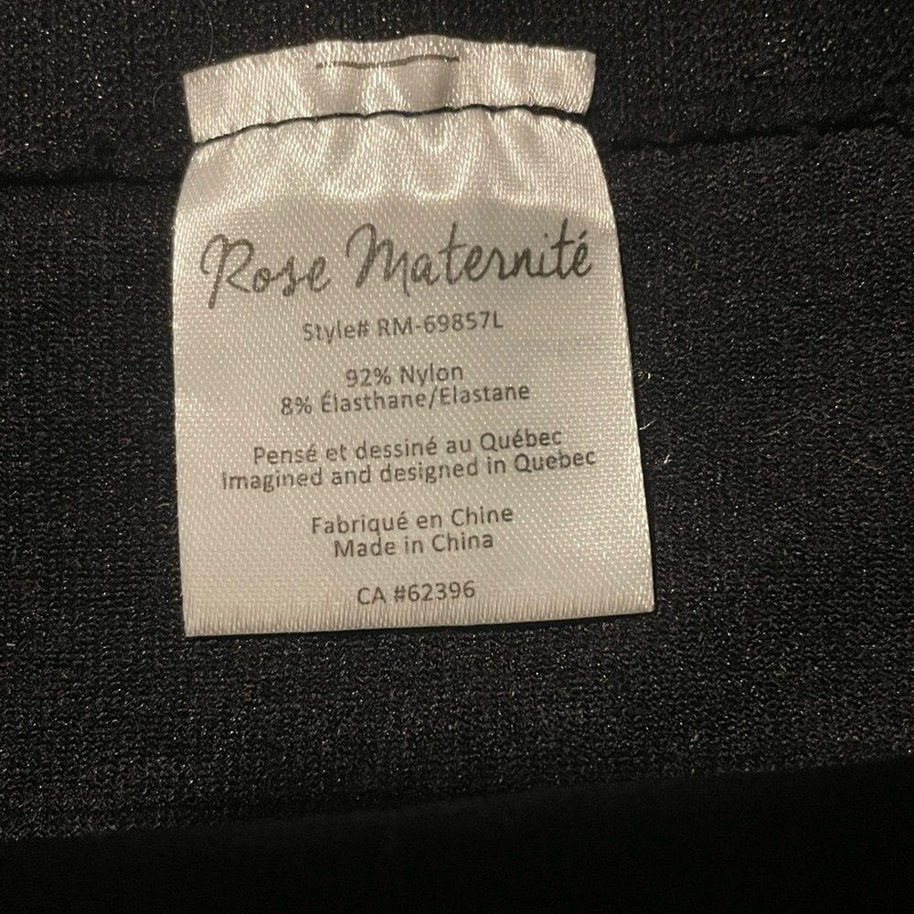 Rose Maternité Black Maternity skirt
